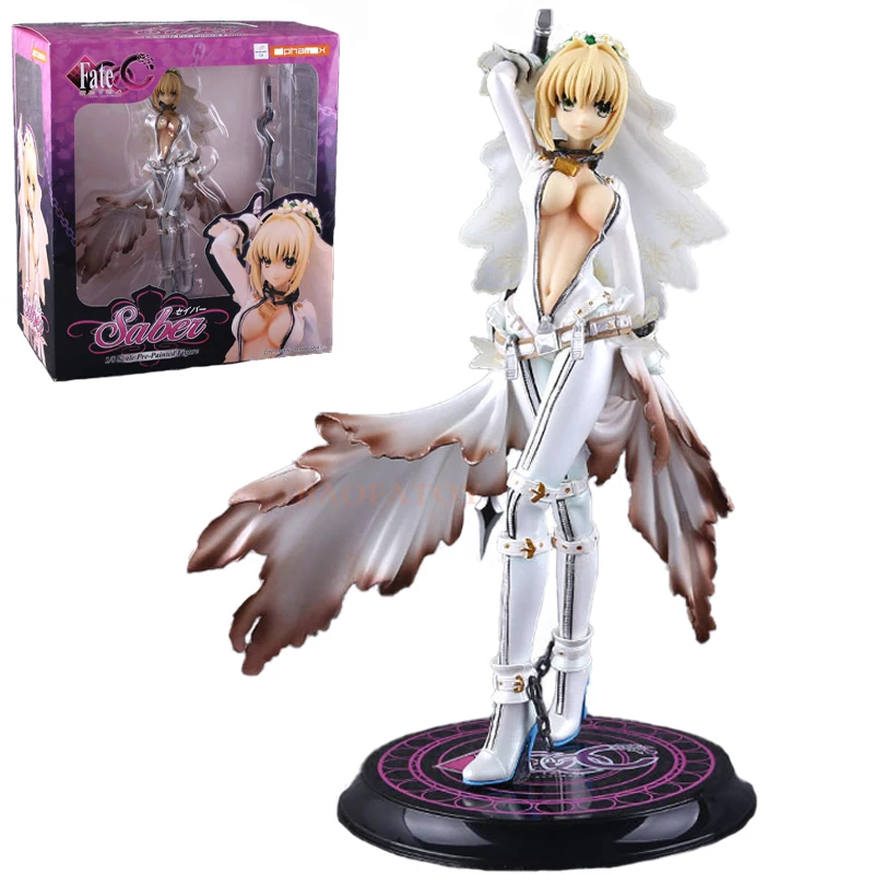 

Фигурка аниме Fate/EXTRA CCC-Saber, 23 см, Нерон Клавдий [Bride], экшн-фигурка Fate/Grand Order, Коллекционная модель, кукла, игрушки