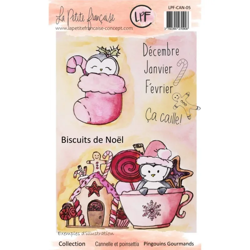 Рождественские прозрачные силиконовые штампы для кукол-медведей и леденцов