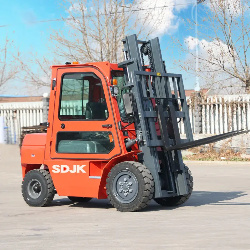 

Мини-вилочный погрузчик SDJK 2 тонны 2,5 тонны 3 тонны дизельный 3-тонный дизельный вилочный погрузчик