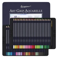 professional watercolor pencil set 123648 coloured pencils water soluble sketching pencils with brush art supplies for artists
