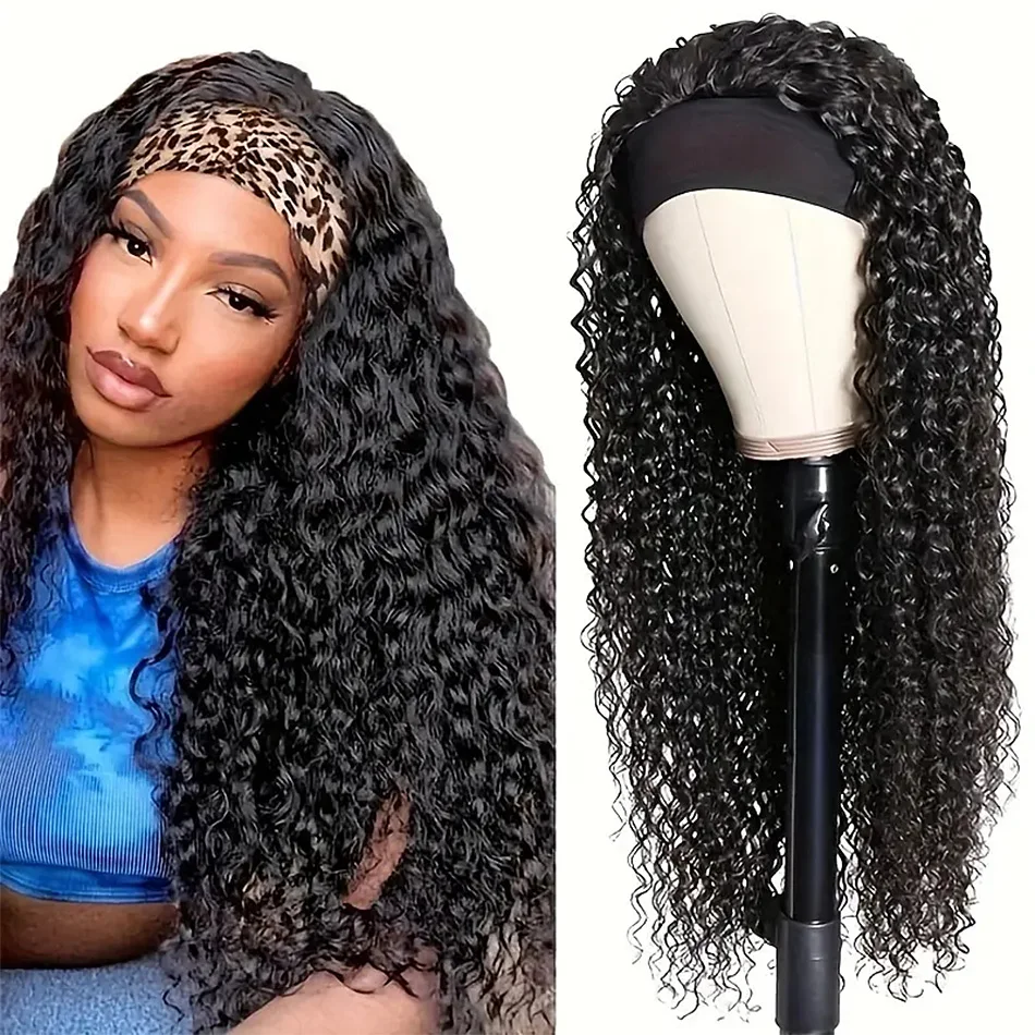 Dula A Hair Water Wave Remy Парики из натуральных волос для женщин Средний размер шапки