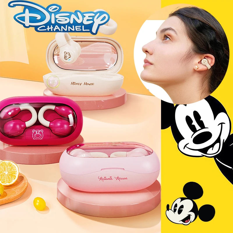 Новая гарнитура с клипсой Микки Маус Disney Bluetooth-гарнитура зажимом для ушей