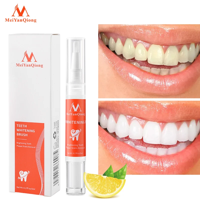 Teeth Whitening Pen Remove Plaque And Tartar Clean The Mouth Tooth Brushing Essence MeiYanQiong Brush Teeth Tooth Decay
