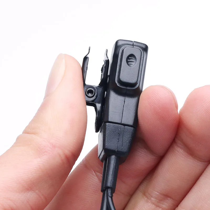 oppxun ic v8 v82 v80 v85 f3gs f11 f3001 f31 f4008 f3021 f43gs clear air tube acoustic 2pin headphone for icom etc walkie talkie free global shipping
