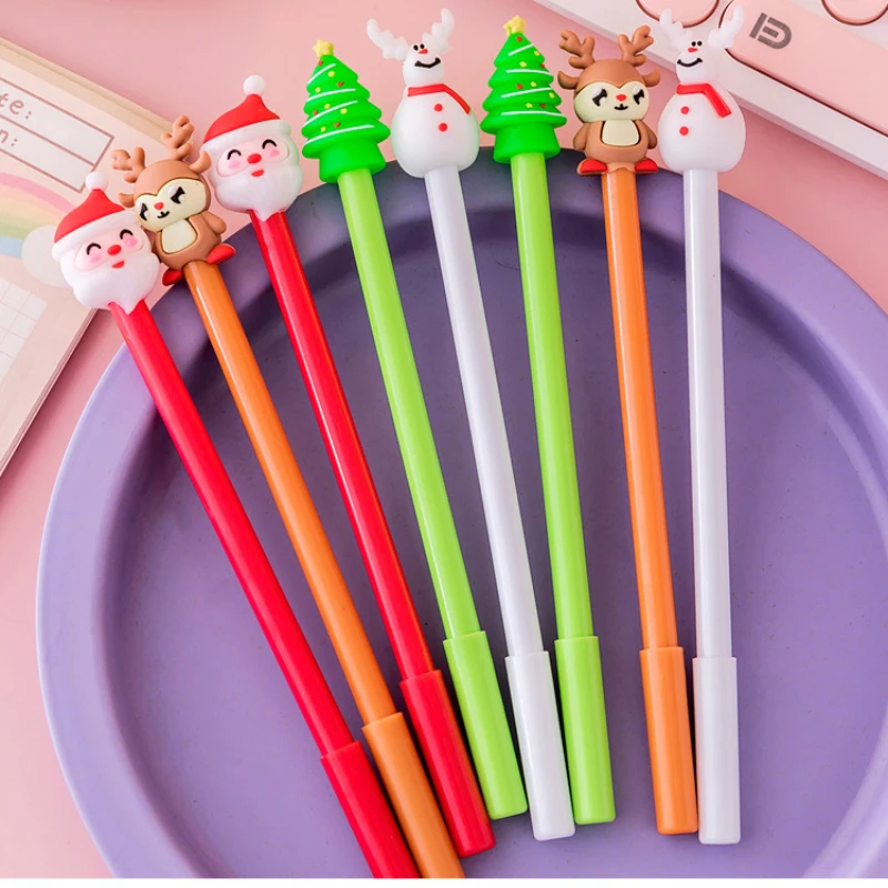 Najtaniej 40 Sztuk Kreatywna Kreskówka Seria Bożonarodzeniowa Pióro Neutralne Małe świeże Uczeń Podpis Biurowy Długopis Kawaii Biurowe Powrót Do Szkoły