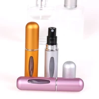 5ml 8ml perfume atomizer portable perfume bottle liquid container for cosmetics mini aluminum spray empty bottle for traveling