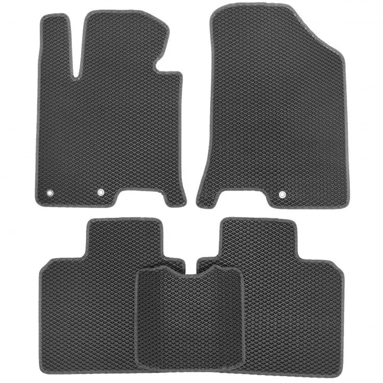 Автомобильные коврики ЕВА для Nissan Maxima V 1999 - 2006 (A33) (темно-серая окантовка) ViceCar