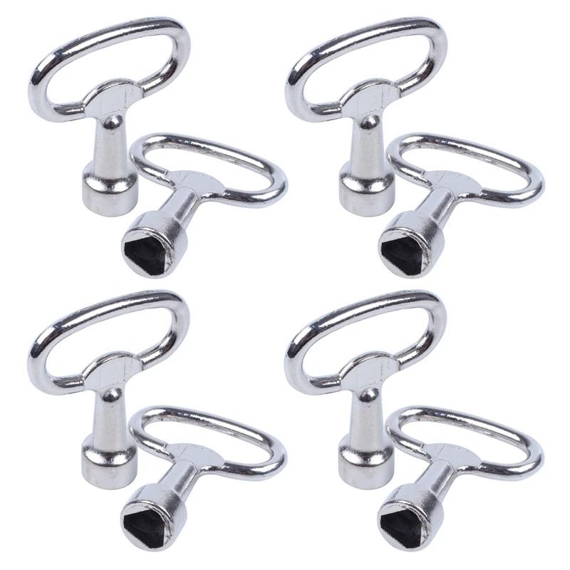 

Key Slot For Bolt Triple-Cornered Triangular Metal Panel 8 Mm 8Pcs