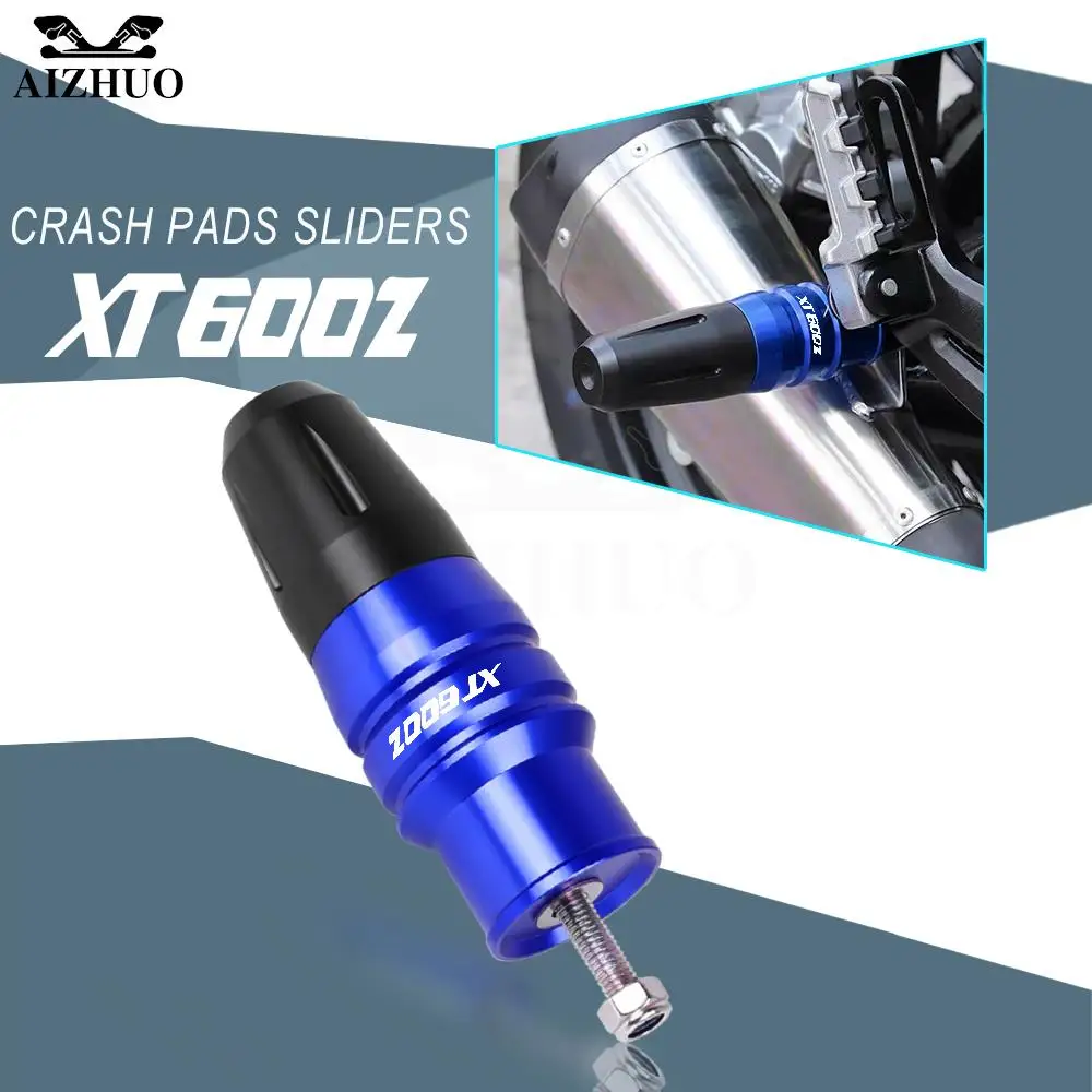 

Для YAMAHA XT600Z XT600 Z XT 600 Z 1984 1985 1986-2013 2014 2015 Мотоциклетные аксессуары Алюминиевый выхлопной слайдер защита от ударов