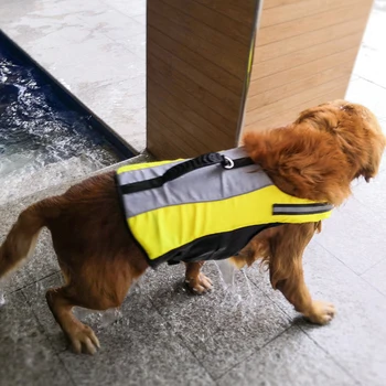 Dog Life Vest Inflatable Foldable Pet Swimming Life Jacket Dogs Safety Clothes Swimwear Pets Swimming Suit For Dog Product 5