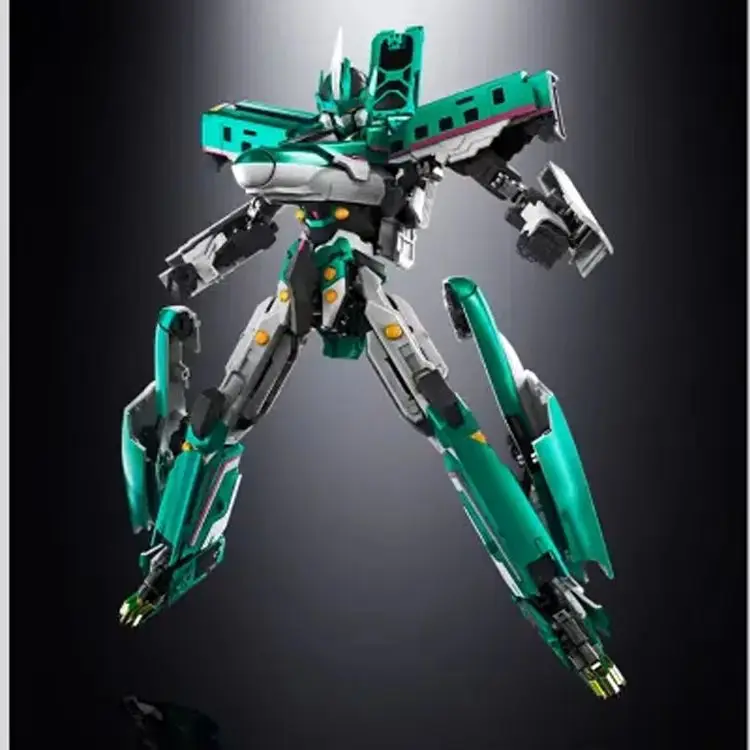 Фото Фигурка-трансформер Shinkansen Henkei Robo Shinkalion Z E5 Hayabusa от Bandai Spirits, коллекционная игрушка №3