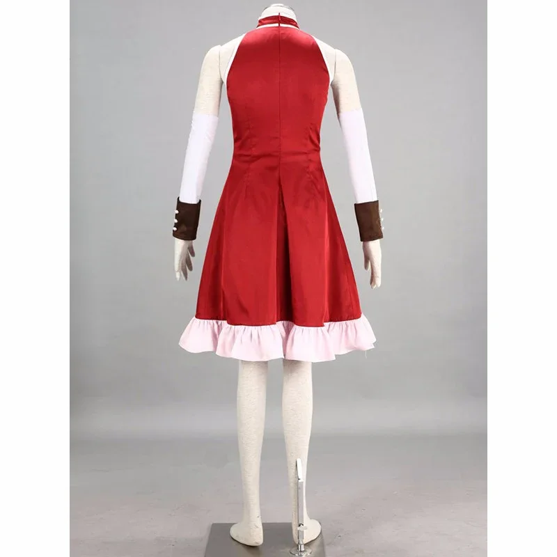 Ainclu бесплатная доставка костюм Puella Magi Madoka Magica аниме Sakura Kyoko для косплея на