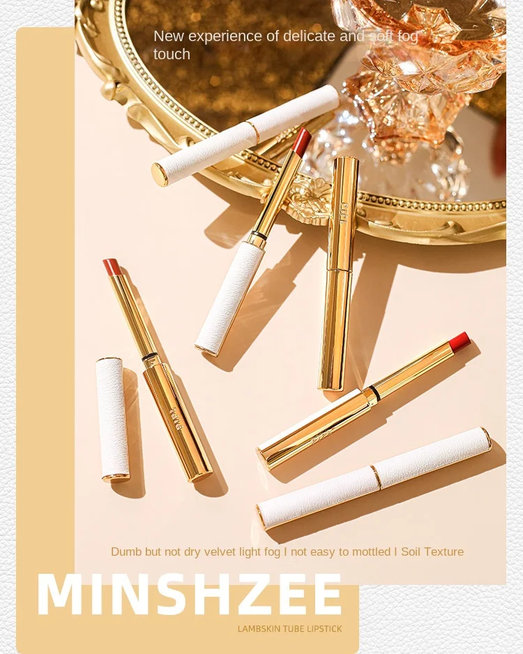 

6 Colors Makeup Lipstick Cosmetics Lipstick Set Lip Tint Lip Gloss Waterproof stiletto Girlfriend gift Premium makeup