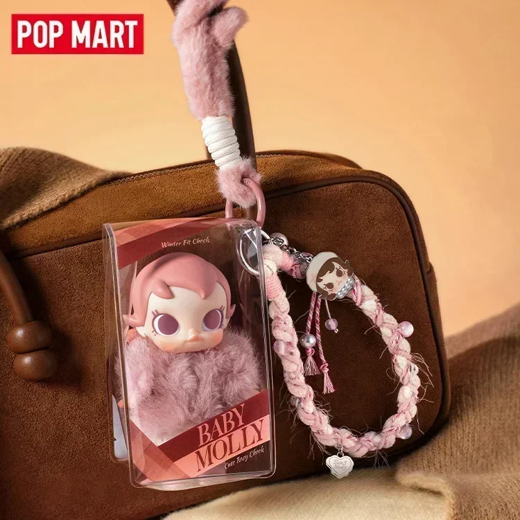Фото POP MART Molly Winter Fit Check Серия: Коллекционные фигурки-сюрпризы (Blind Box) — Милая модель, подарок на день рождения №5