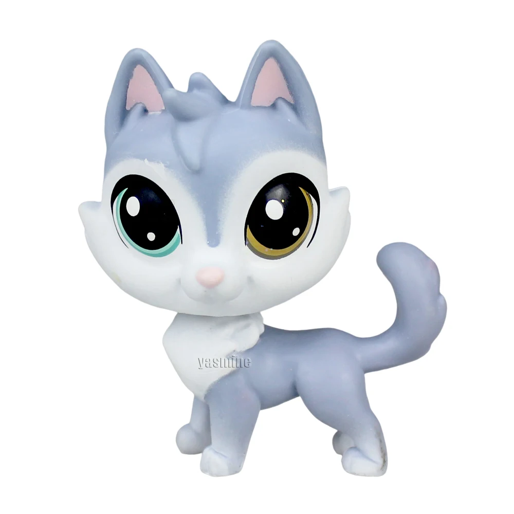 

YASMINE Pet Shop Blue Husky Dog Puuuy Figure lps #167