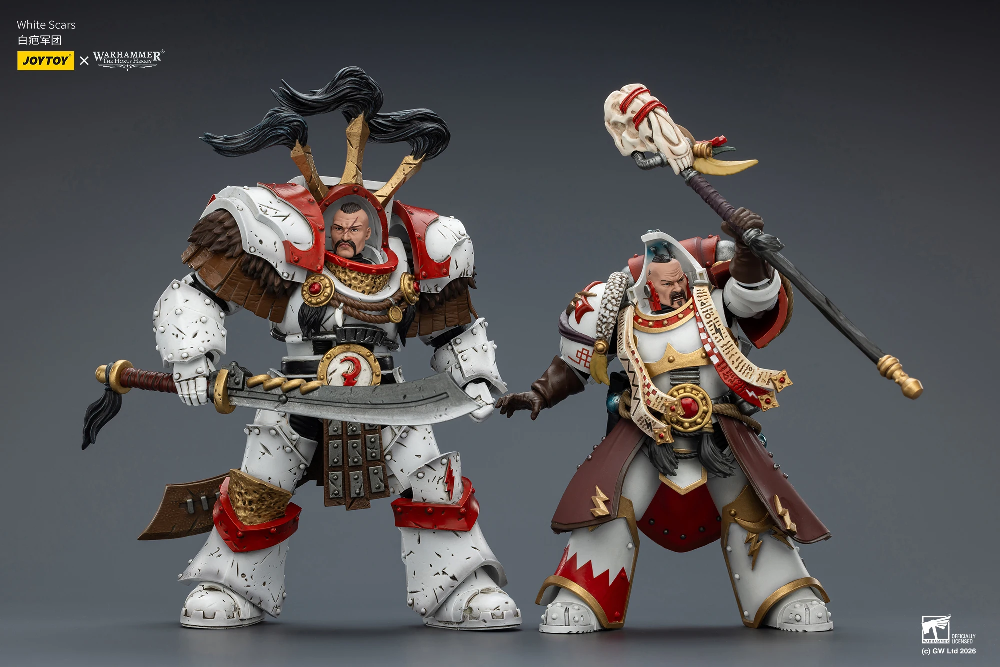 Фигурка JOYTOY 118 Warhammer 40000 White Scars Stormseer ConsulLegion Praetor в броне Cataphractii Terminator (art.: 3920d85dafcef) - 3920d85dafcef