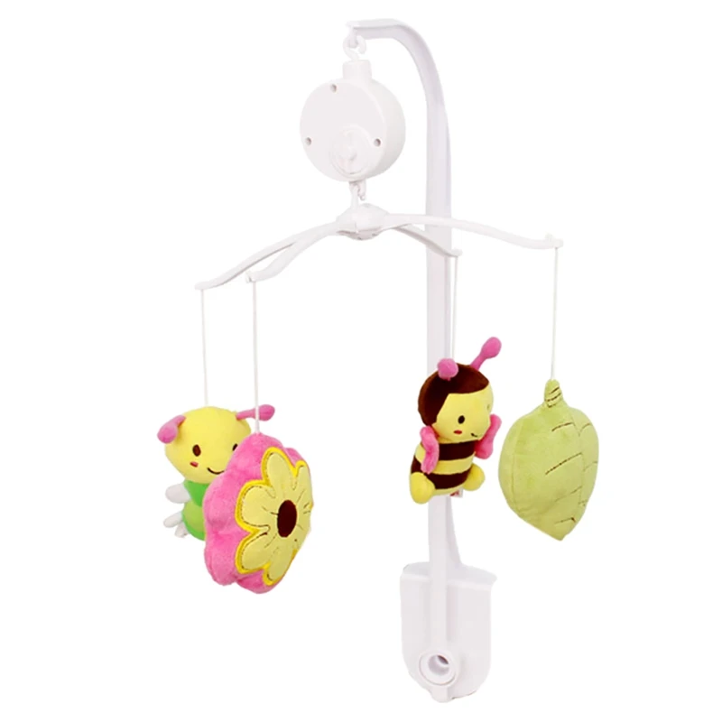

0-12Month Bed Bell Newborn Rotating Music Rattle Baby Bed Mobile Bed Toddler Comforting Toy Pendant Baby Toy Baby Gift