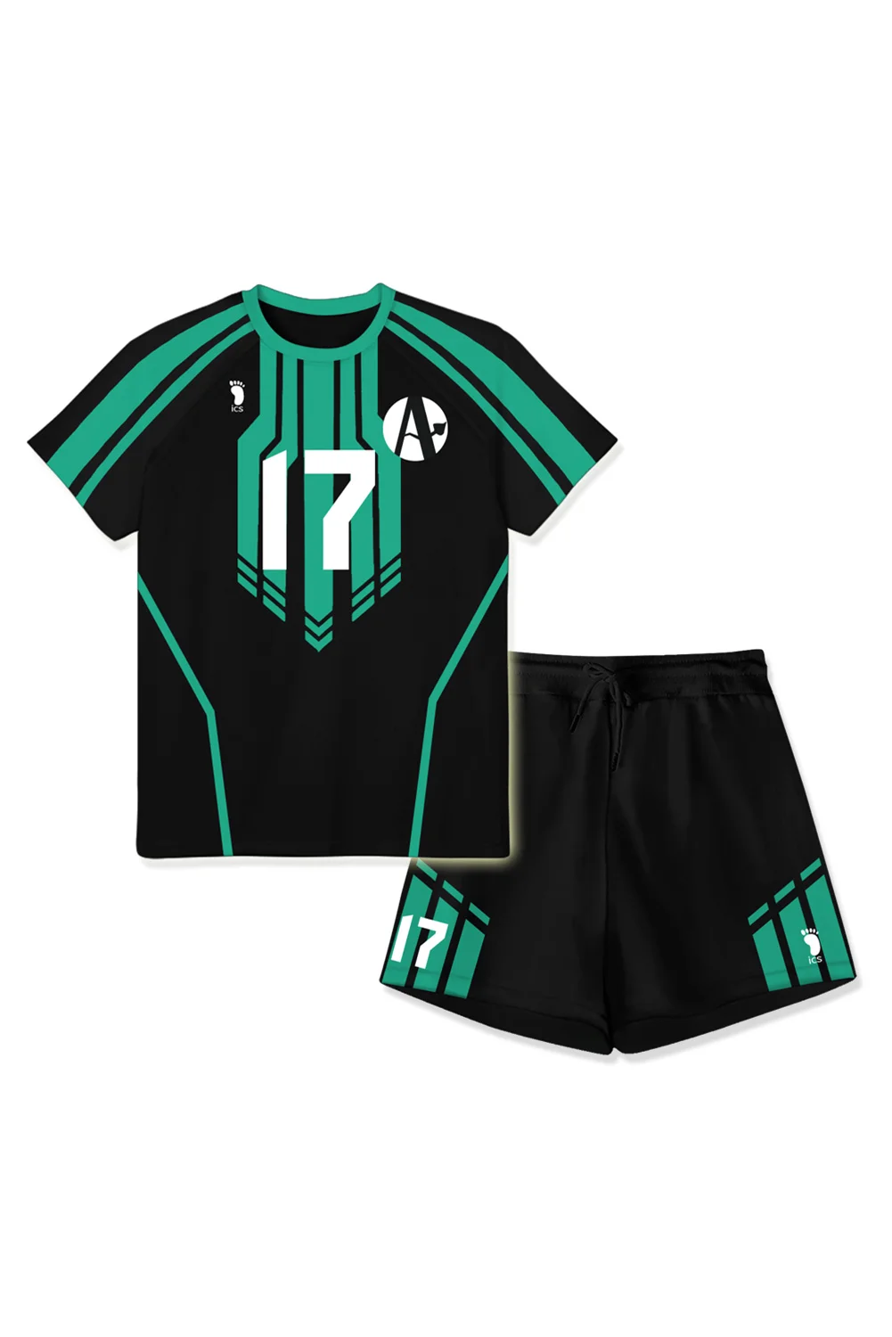 Костюм для косплея Haikyuu Komori Motoya команда A N0 19 футболка шорты униформа спортивная