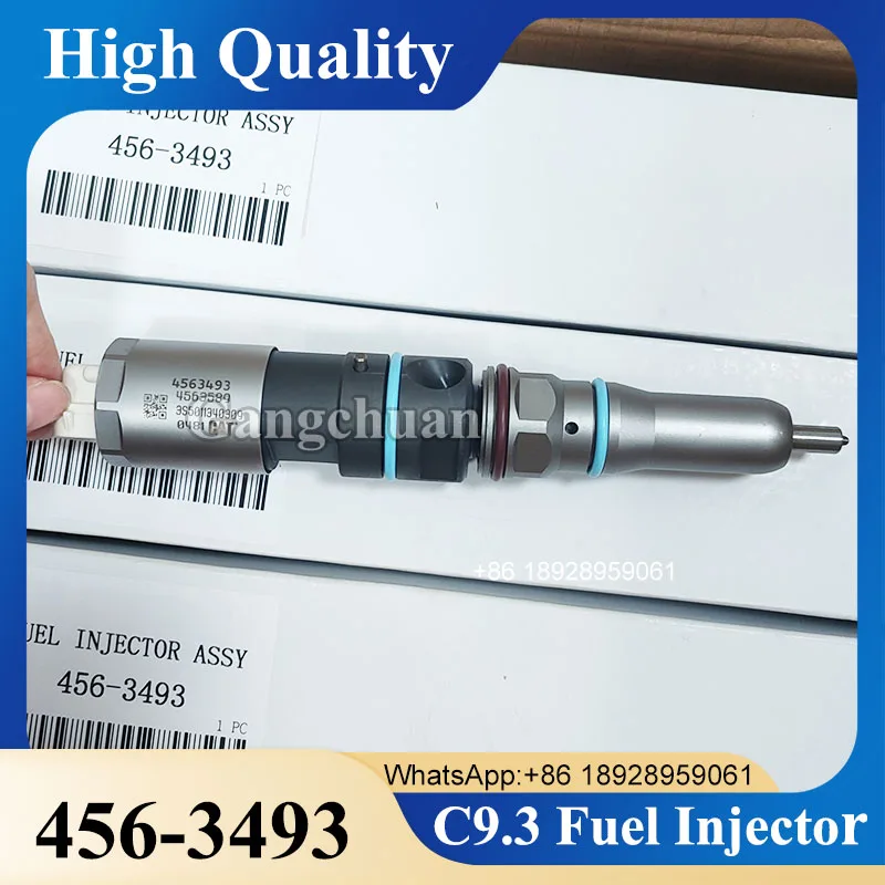 456-3493 3563493 C9.3 топливный инжектор двигателя для гусеничного экскаватора Топливная