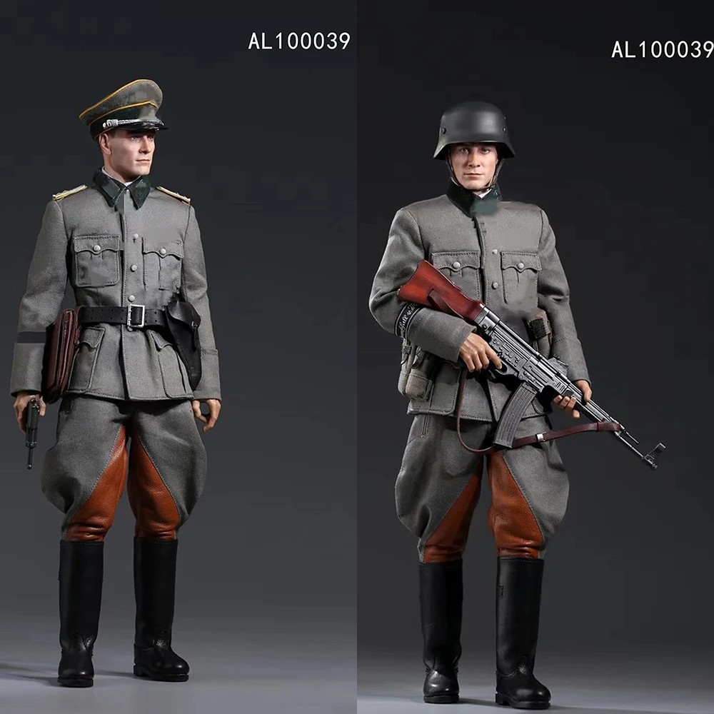 

Alert Line AL100039 1/6 Scale Full Set Collectible WWII German Cavalry Officer Commander 12'' Male Soldier Action Figure Model