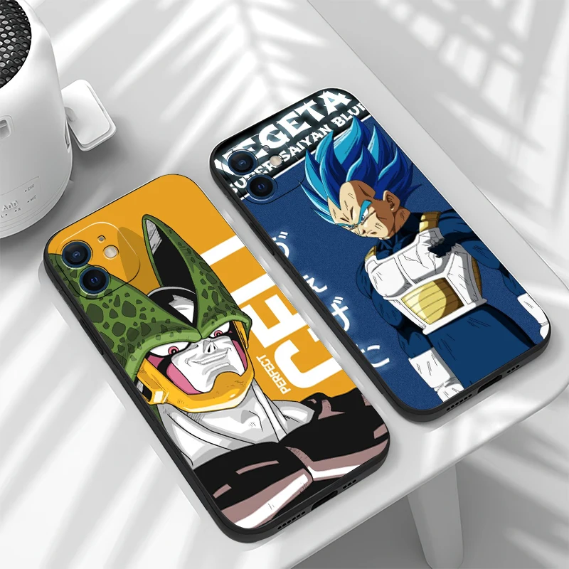 

Japan Anime Dragon Ball Funda Phone Case For iPhone 11 13 12 Pro Max 12 13 Mini X XR XS MAX SE 2020 7 8 6s Plus Celular