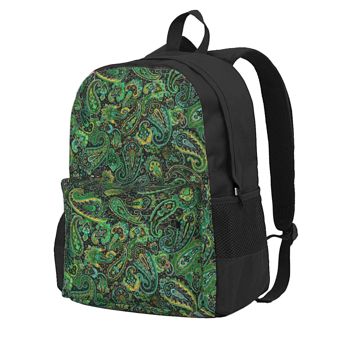 

Женский винтажный рюкзак с цветочным принтом, рюкзаки из полиэстера, кавайные школьные сумки для старших классов, индивидуальный рюкзак для колледжа