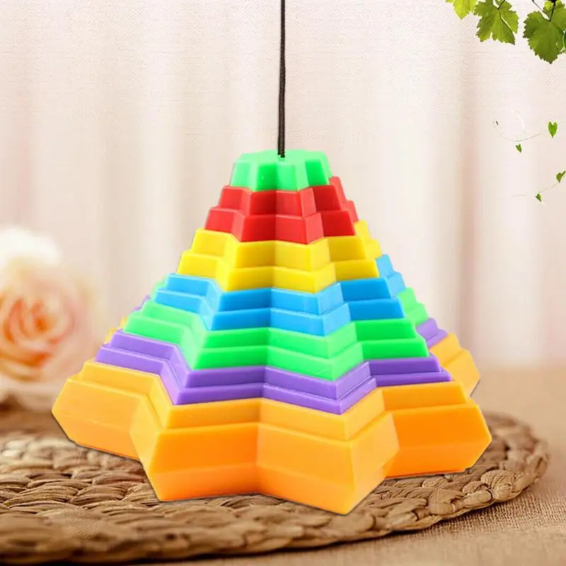 

Magic Star Cube Creative Colorful Building Blocks Stress Relief 3D Shape Random Color Puzzle Cubes For Boys Girls Kids Adults