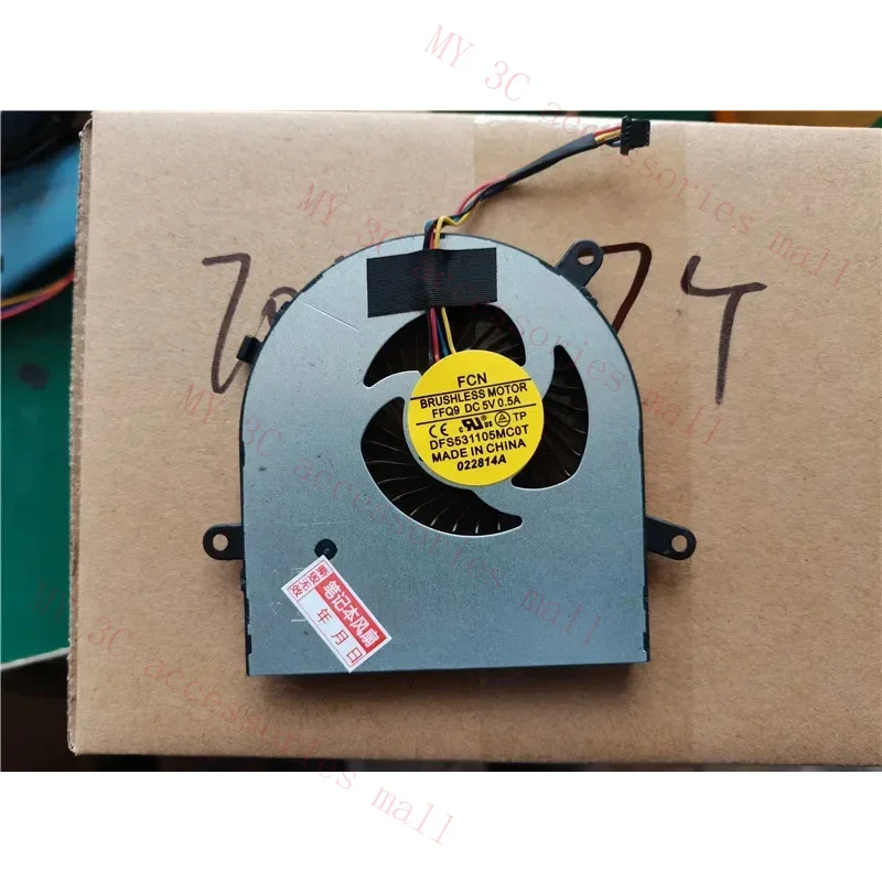 Вентилятор охлаждения процессора ноутбука dfs 531005 pl0t ffxx 023.1000f. 0001 для Asus Pro b551 b551l