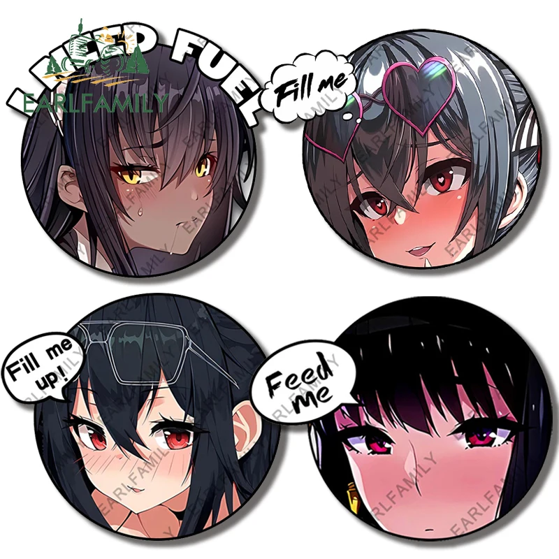 EARLFAMILY 13 см для заполнения меня вверх Hentai автомобильные наклейки багажника
