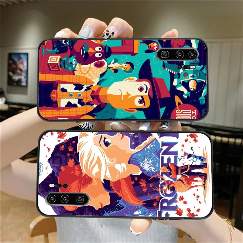 

Disney Cartoon Cute Phone Cases For Huawei Honor P30 P40 Pro P30 Pro Honor 8X V9 10i 10X Lite 9A Carcasa Back Cover Funda