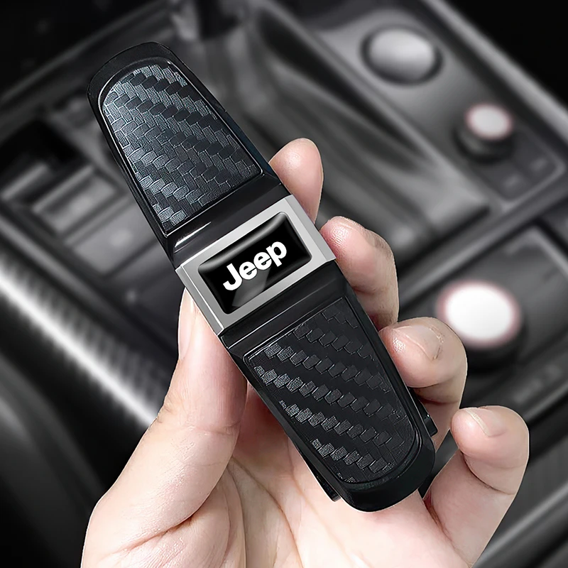 Автомобильный чехол для очков авто солнцезащитный козырек держатель зажим Jeep