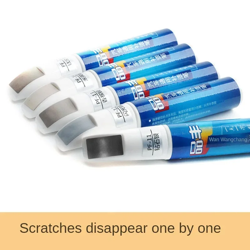 

Car Paint Touch Pen Scratch Repair Paint Diamond Silver Glitter Silver Champagne Silver To Scratch Car Spot Paint Pen