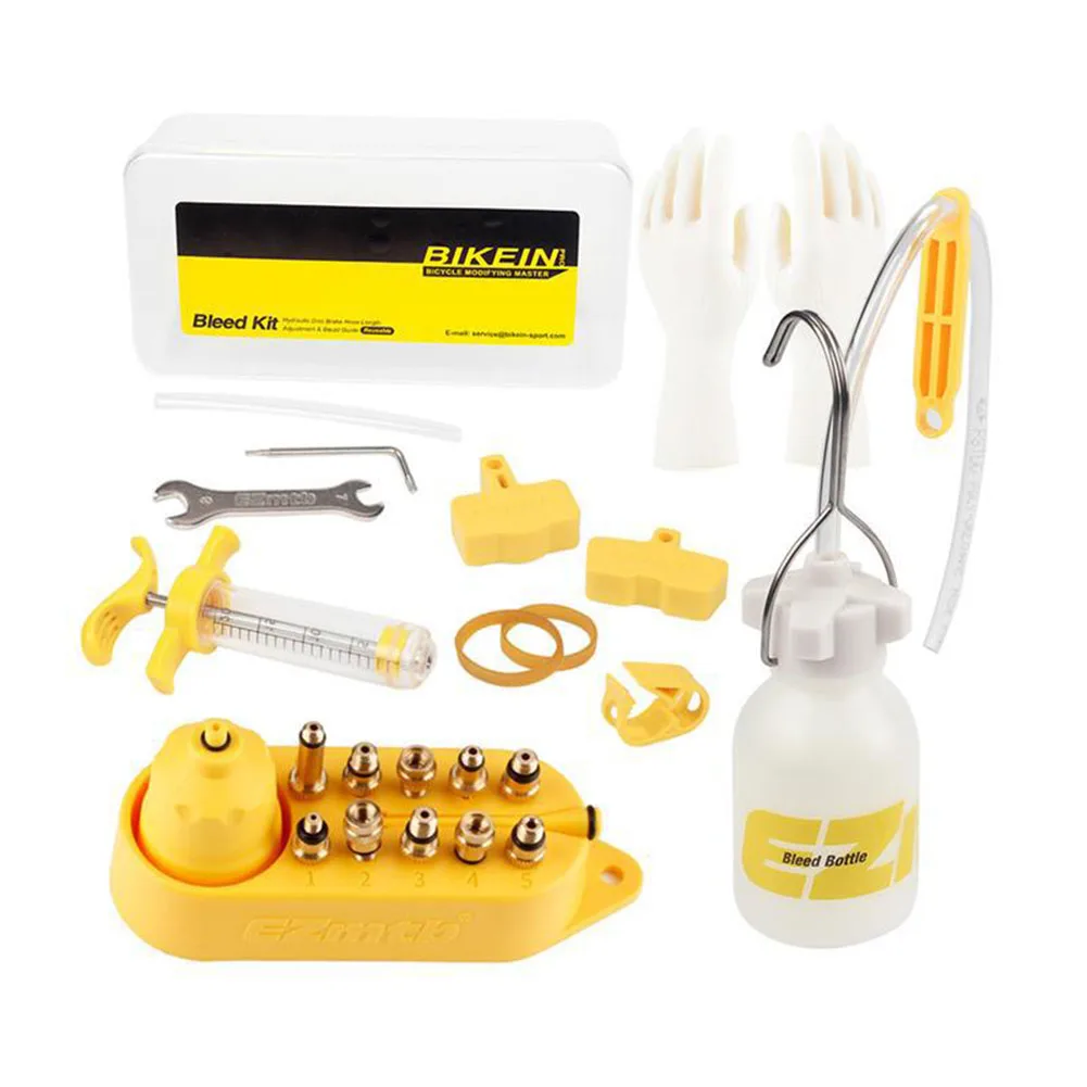 

Metal+plastic Bike Bleed Tool Pro Oil Bleed Tool Kit Bicycle Hydraulic Durable