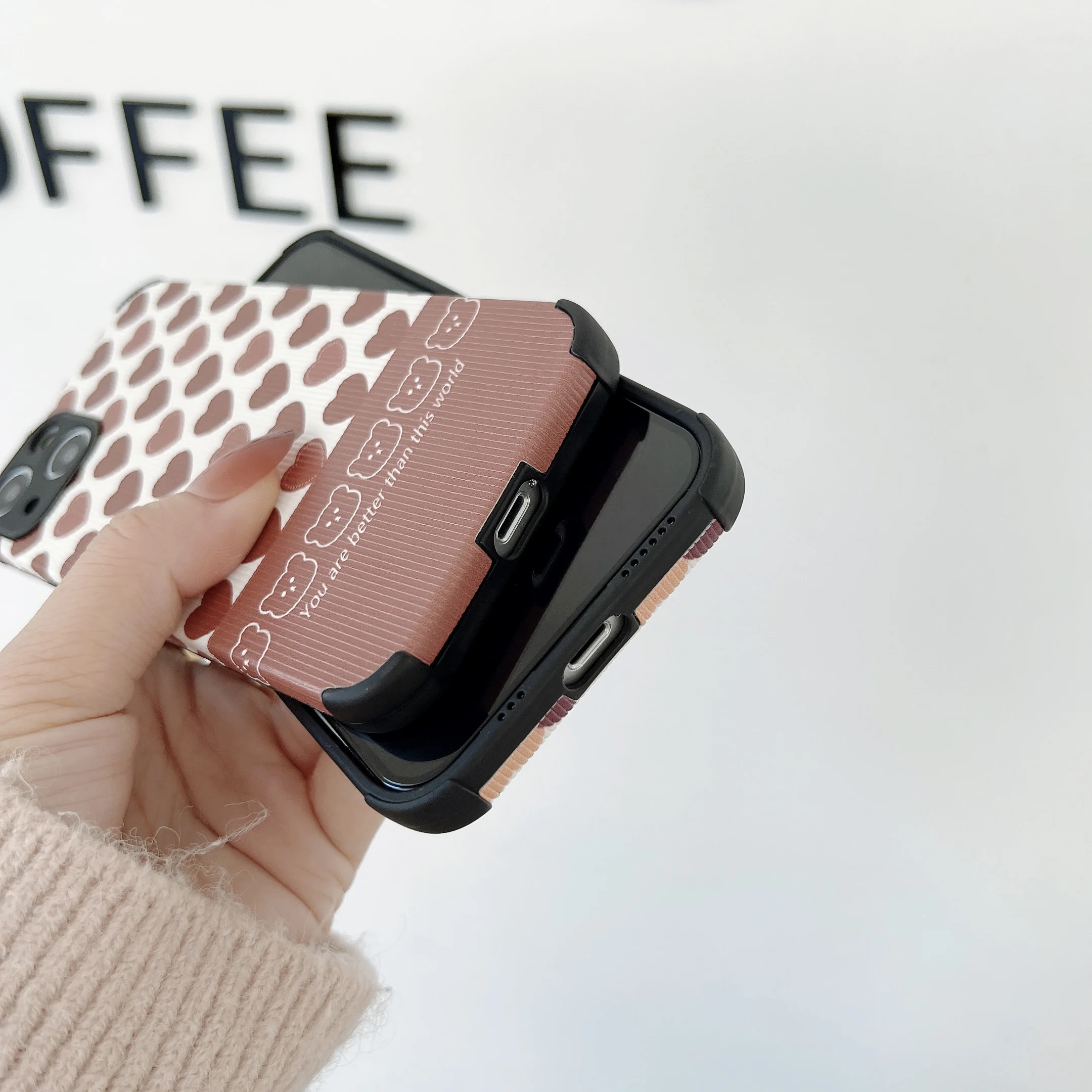 Мультяшные Чехлы для Huawei Honor 60 50 30 20 Pro 30S 20S 10i Love Bear вертикальная полоса