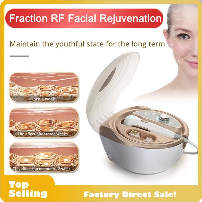 

RF Fractional Skin Tightening Machine Face Eye Radio Frequency Heat Lifting Facial Treatment Beauty Device Handheld Professional