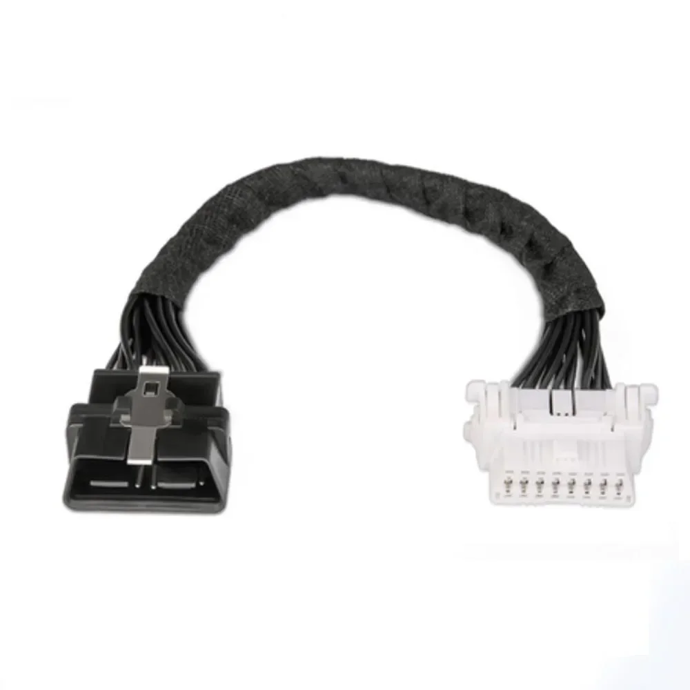 

33 см 22AWG Женский 16-контактный удлинительный кабель OBD2 с разъемом для японского автомобиля OBDII 16-контактный разъем жгута проводов