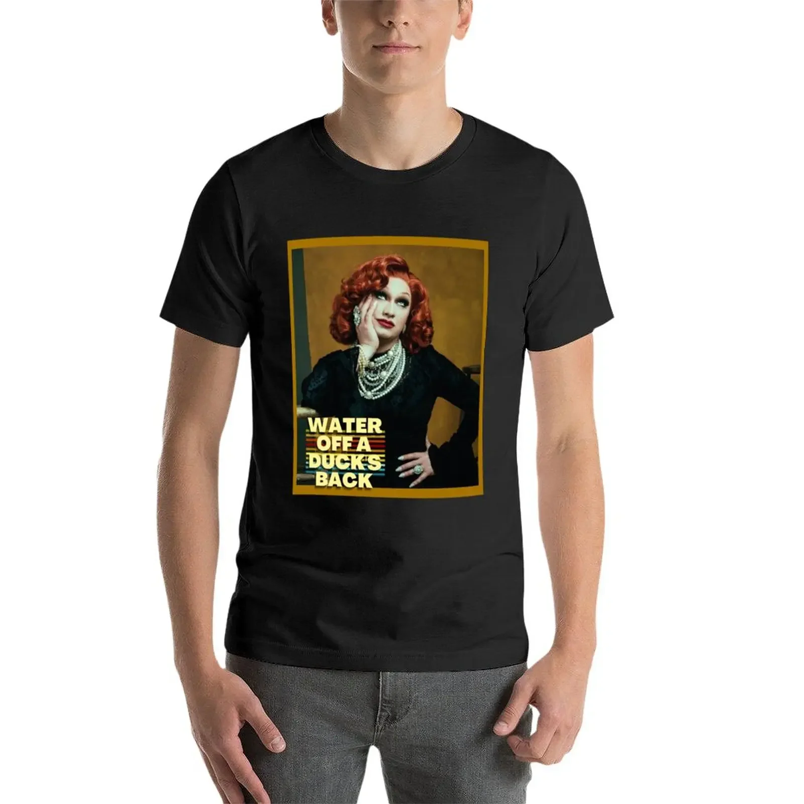 Новая футболка с надписью Water Off a Duck_s Back (Jinkx Monsoon) большие размеры