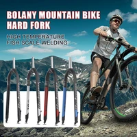 mtb fork full carbon fiber bike front fork 2627 529 rigid bicycle fork straight tube 8000g carbon lightweight bike fork
