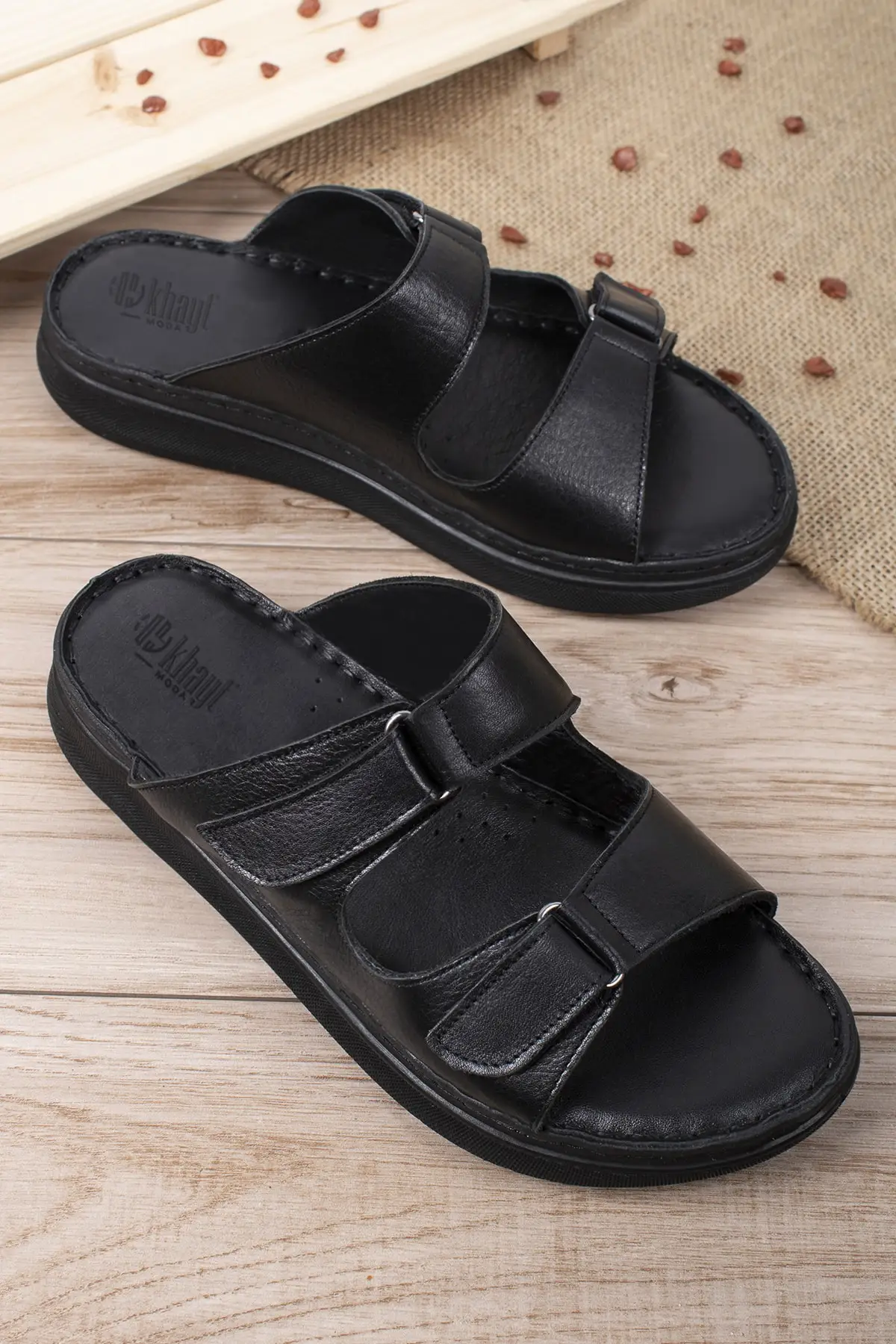 

Mira Ultra Comfort Double Banded Leather Casual Female Slippers