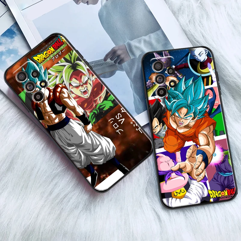 

Dragon Ball For Samsung M11 M12 Phone Case Carcasa Black Funda Coque Back Soft