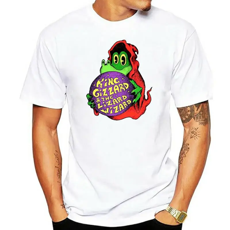 

King Gizzard And The Lizard Wizard Black T-Shirt Size S-3Xl Festive Tee Shirt