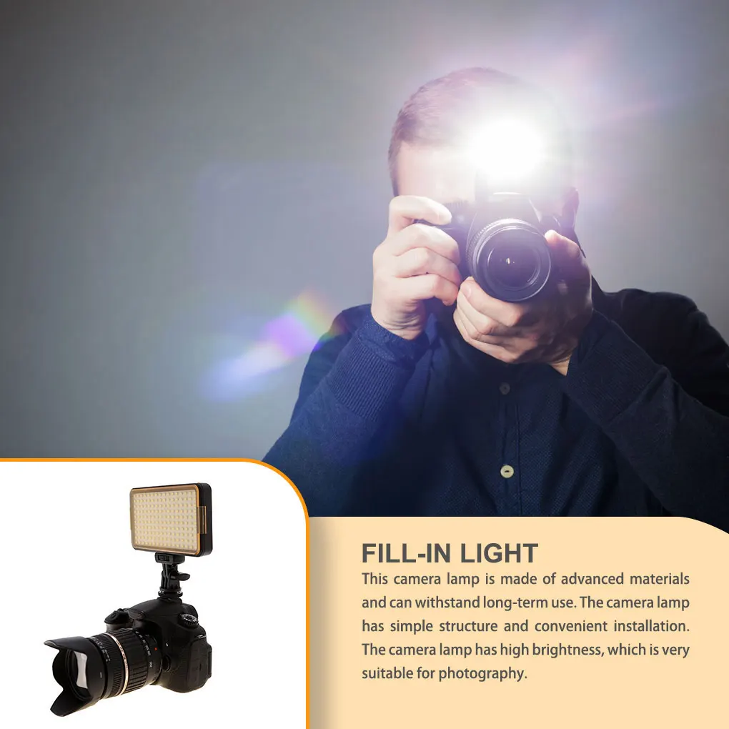 

Camera Lamp Indoor Outdoor Use Photography Device Video LED Light