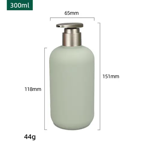 Бутылка для жидкого мыла с бамбуковым насосом, 200/300/500 мл