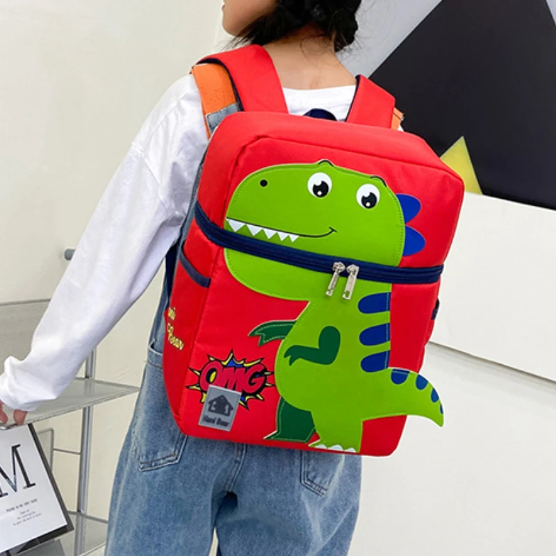 2022 New Children Cute Dinosaur Backpacks In Kindergarten Fashion Kids School Bags Large Girl Boy Backpack for Travel Gift Hot