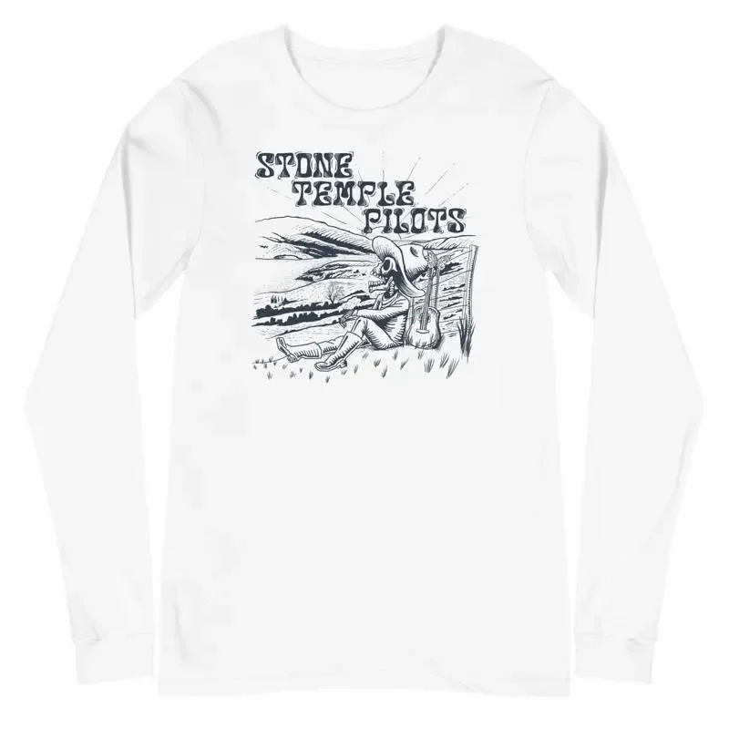 Фото Футболка с длинными рукавами Merchmoment Stone Temple Pilots Out West L S White N №1