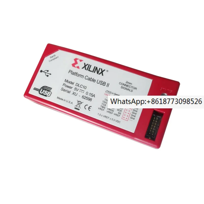 Загрузчик Xilinx HW-USB-II-G DLC10 Платформа Кабель USB jtag