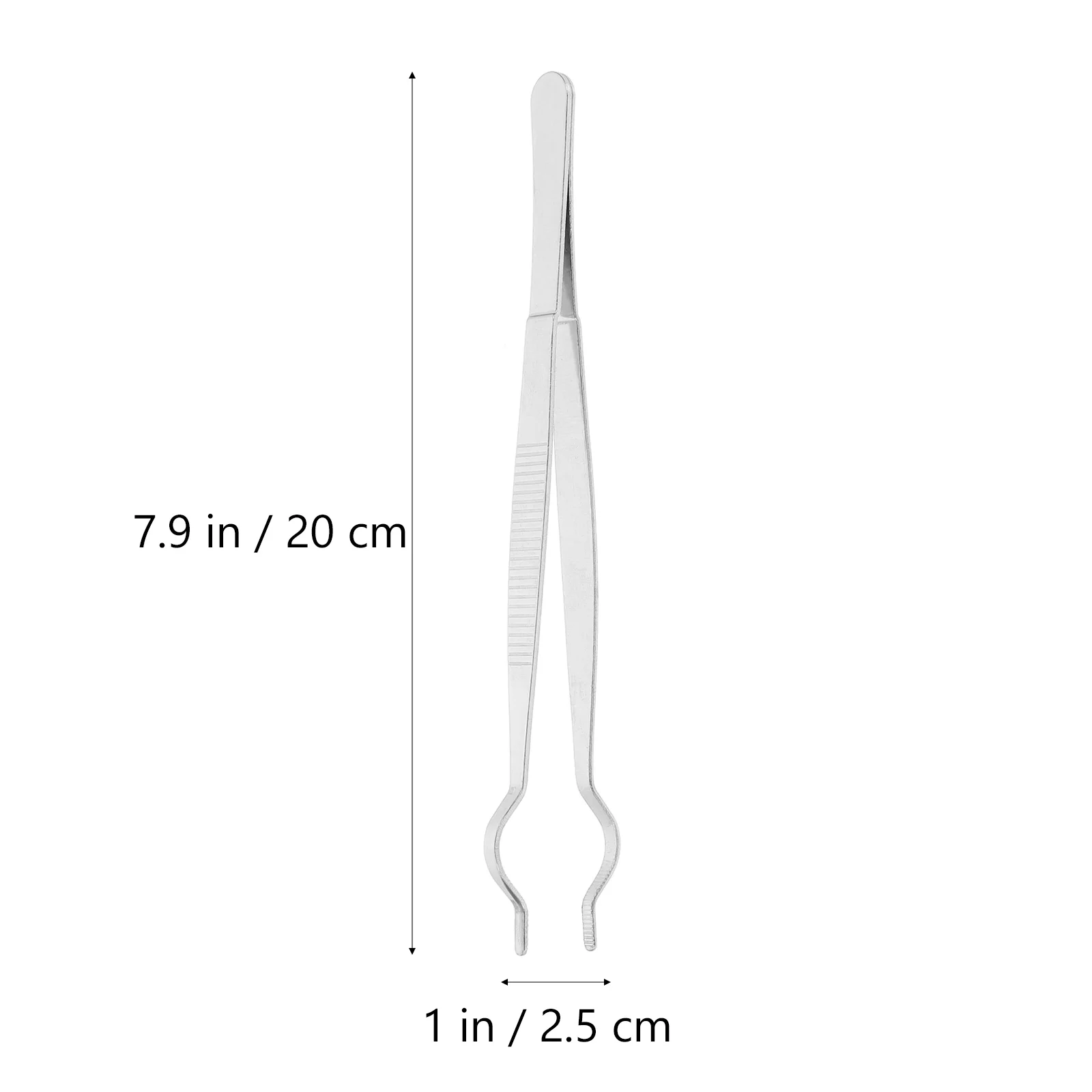 Зажим для пробирок Держатель испытаний экспериментов Заостренный пинцет