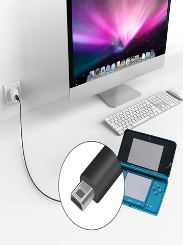 Зарядный кабель USB для Nintendo 3DS XL/New 3DS/ 3DS XL/ 3DS/ New 2DS XL/New 2DS XL/ 2DS XL/ 2DS/ DSi