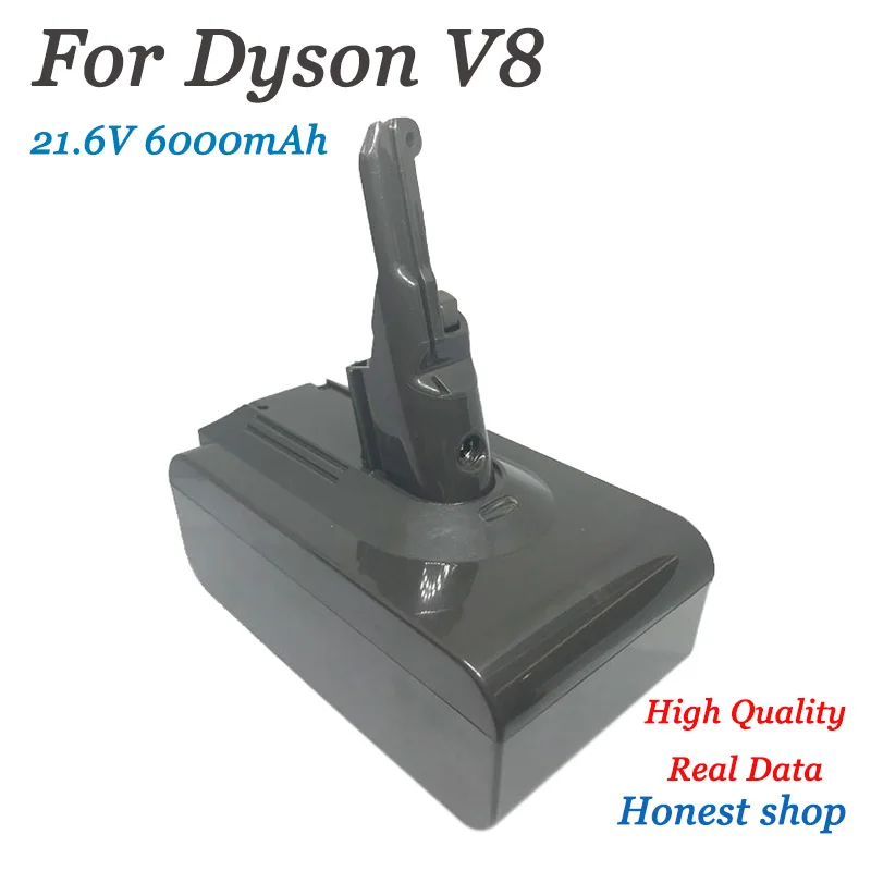 

6000mAh 21.6V Battery For Dyson V8 Battery for Dyson V8 Absolute /Fluffy/Animal/ Li-ion Vacuum Cleaner rechargeable Battery L50