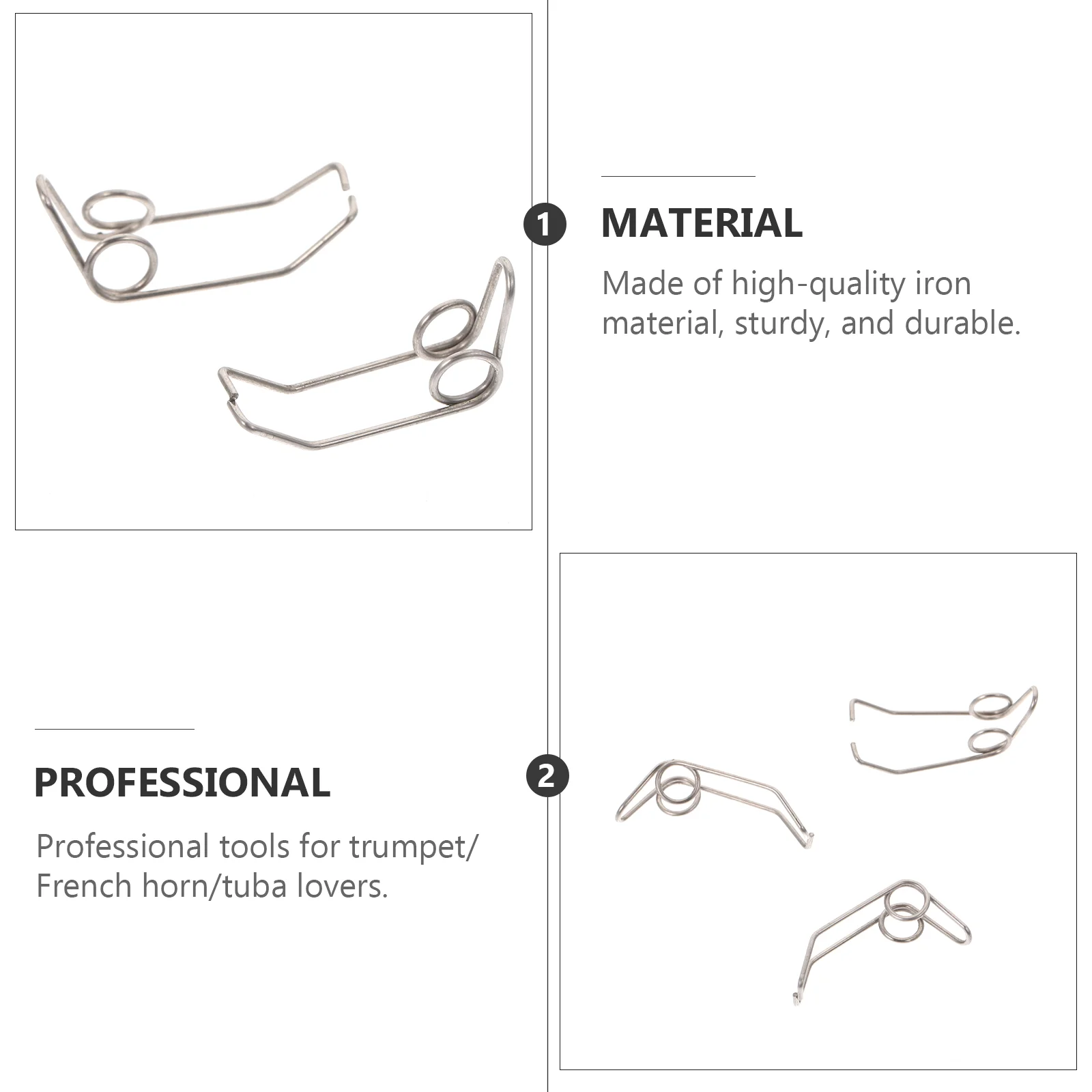 Детали трубного клапана Водяной ключ Пружина Водоводные пружины Музыкальный